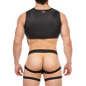 Barcode Berlin Bustier Porte-Jarretelles Milos Noir